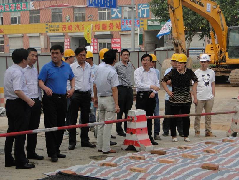 王繼東局長調(diào)研龍脊河綜合整治工程