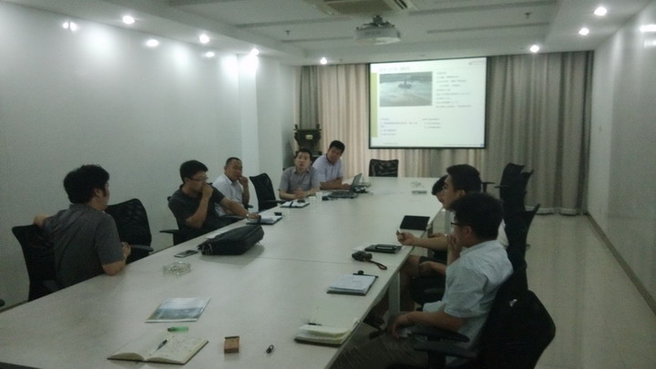 集團(tuán)邀請液化空氣（中國）投資公司進(jìn)行技術(shù)交流