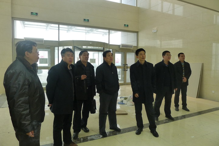 蔣永才董事長視察新疆事業(yè)部新辦公樓